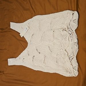 Francesca's Crochet Tank Top